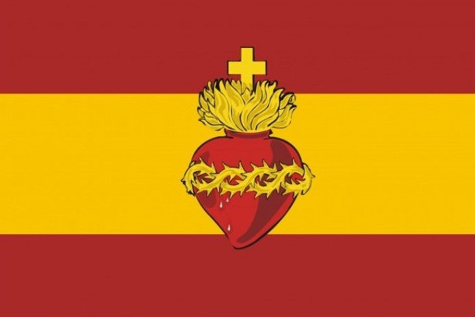 Bandera Sagrado Corazón – Fieltros Olleros